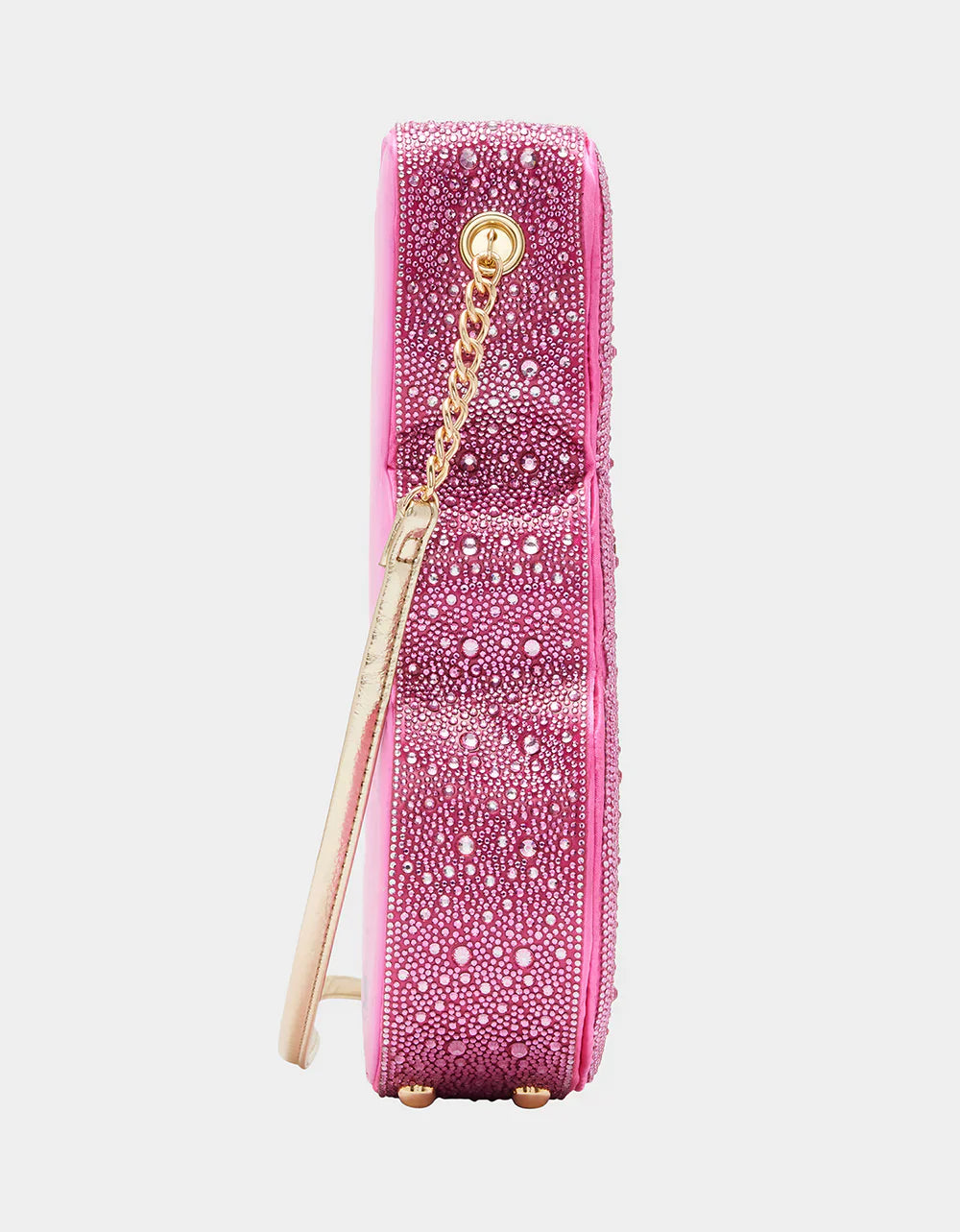 Betsey Johnson Peeps Rhinestone Bunny Crossbody Pink