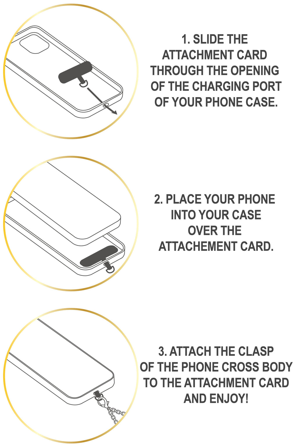 Amara Crossbody Phone Strap