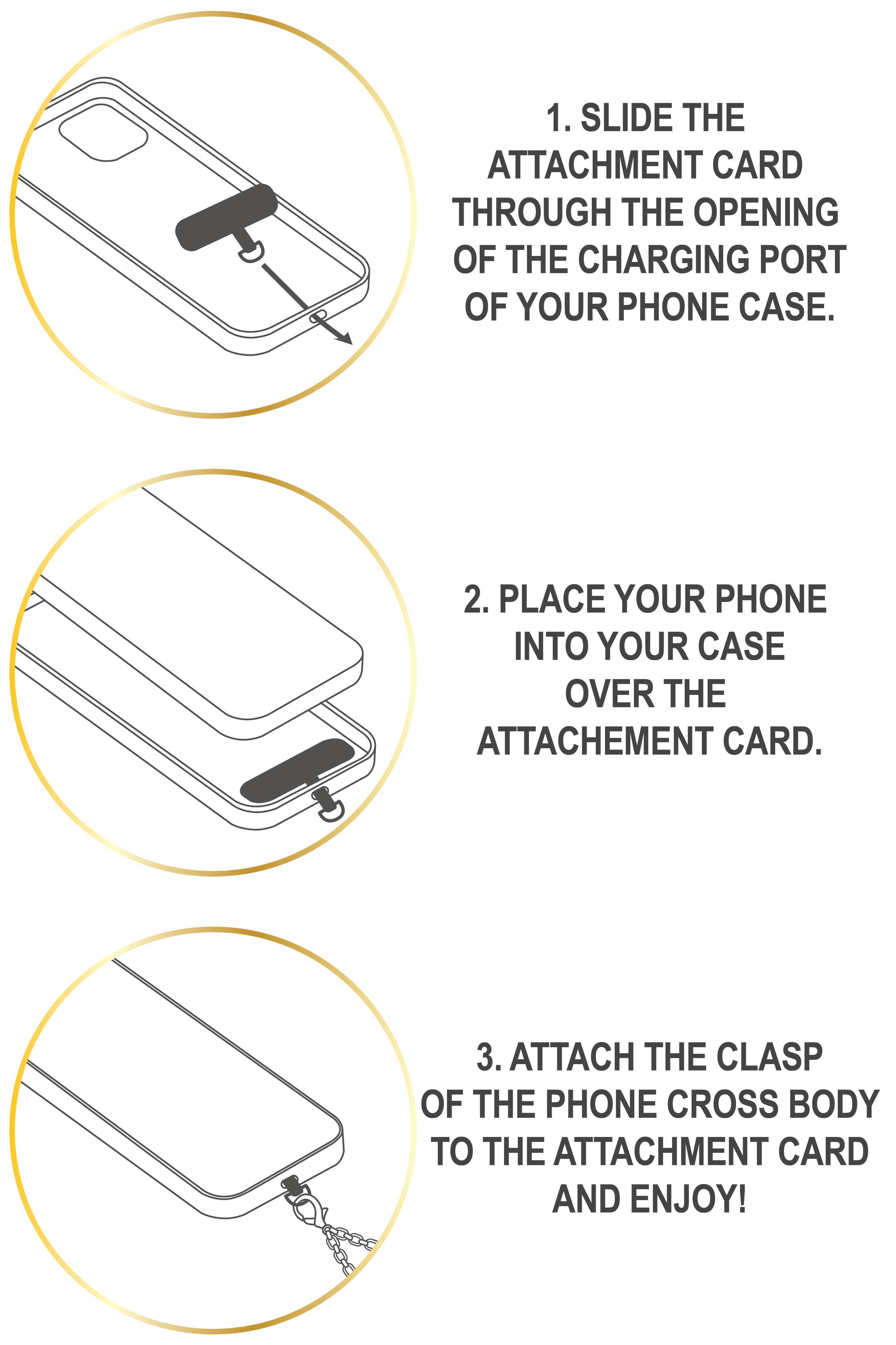 Amara Crossbody Phone Strap