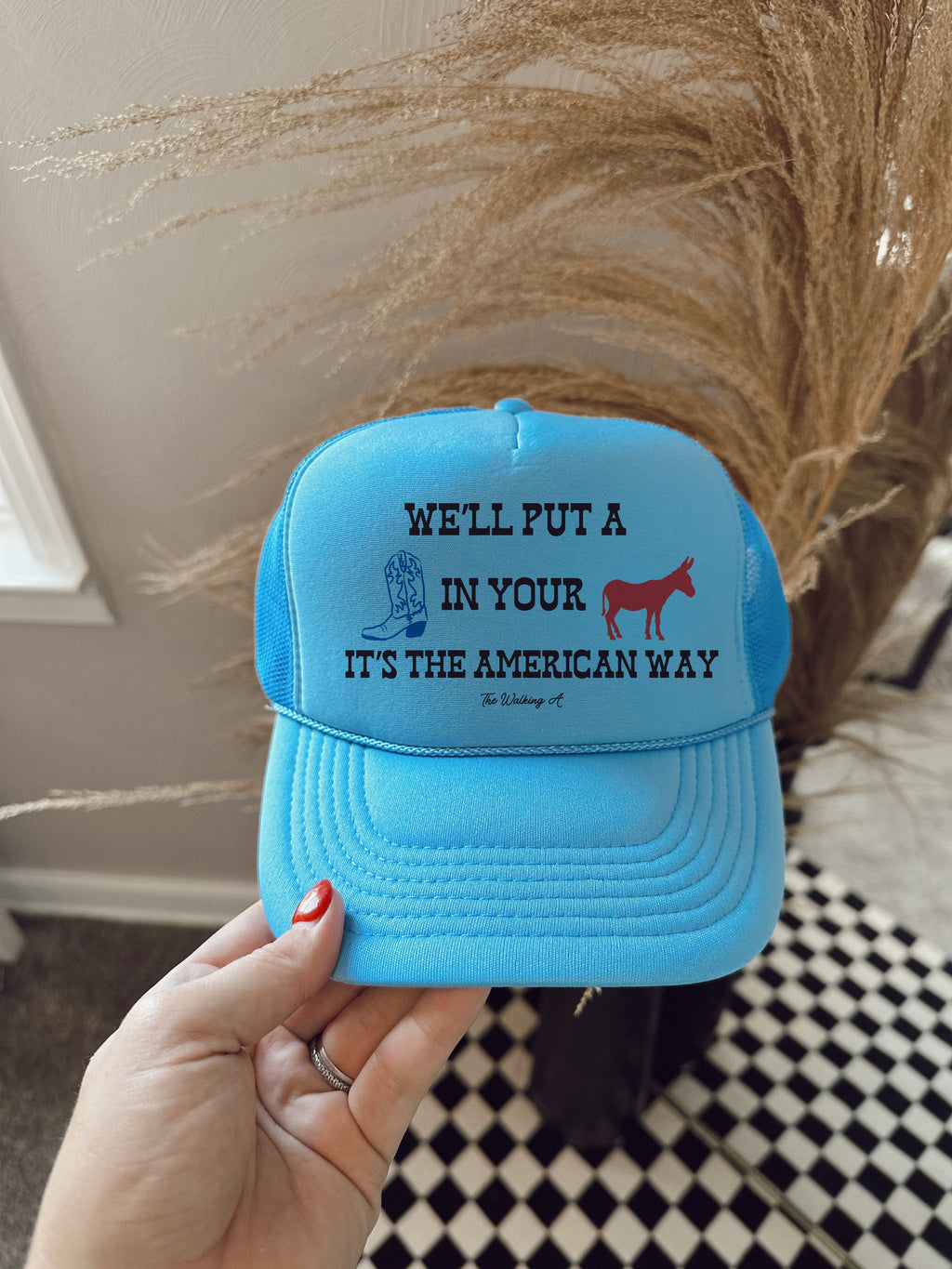 AMERICAN WAY CAP: BLUE