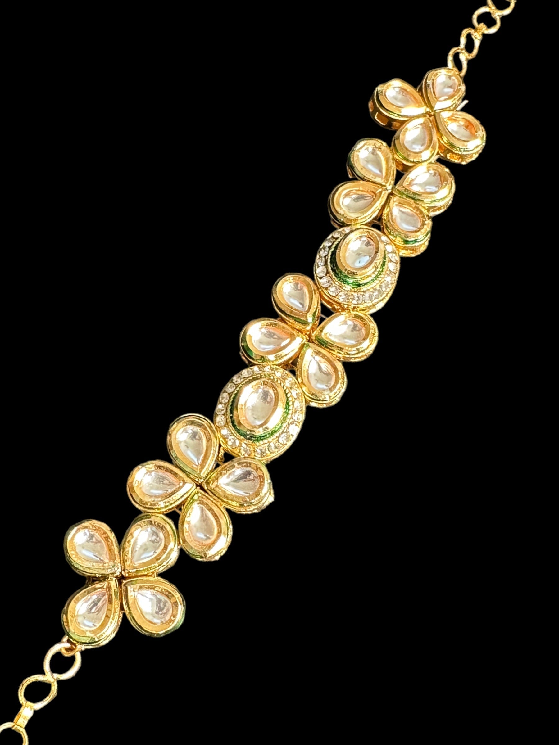 B168 Kundan bracelet ( READY TO SHIP )