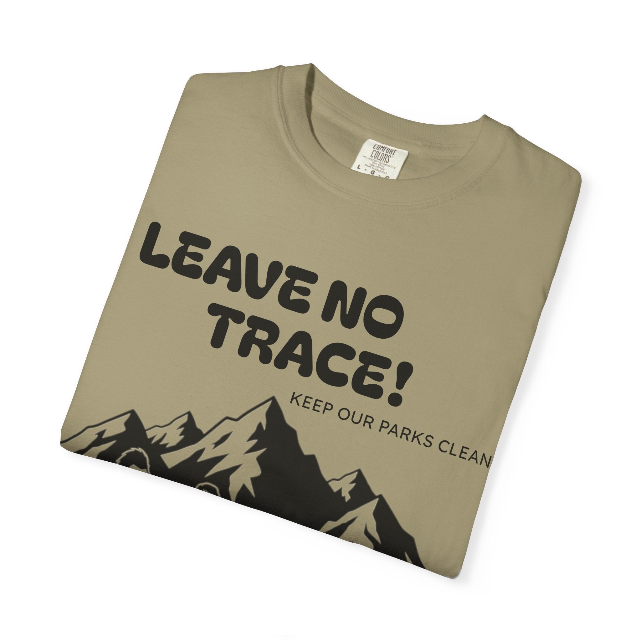 Adventure-Ready T-Shirt: Leave No Trace Design, Unisex Nature Tee, Eco-Friendly Graphic Shirt for Outdoors, Camping Gift, Hiking Apparel