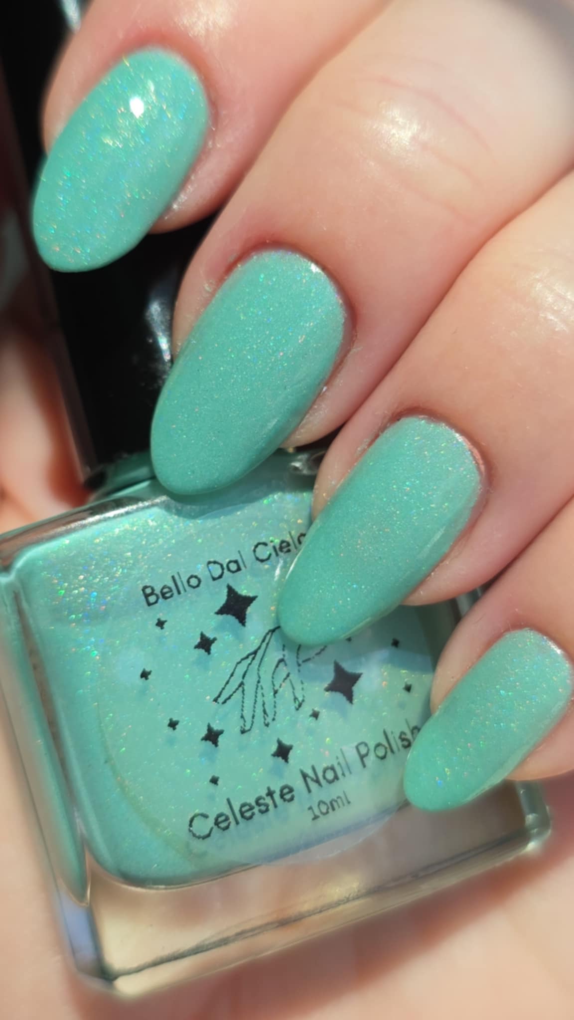 Baja Tide (Glow in the Dark)- Bello Dal Cielo Artisan Nail Polish