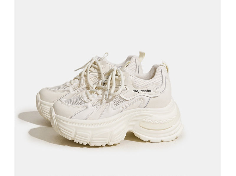 7CM Good-looking Invisible Height Increasing Dad Shoes Female