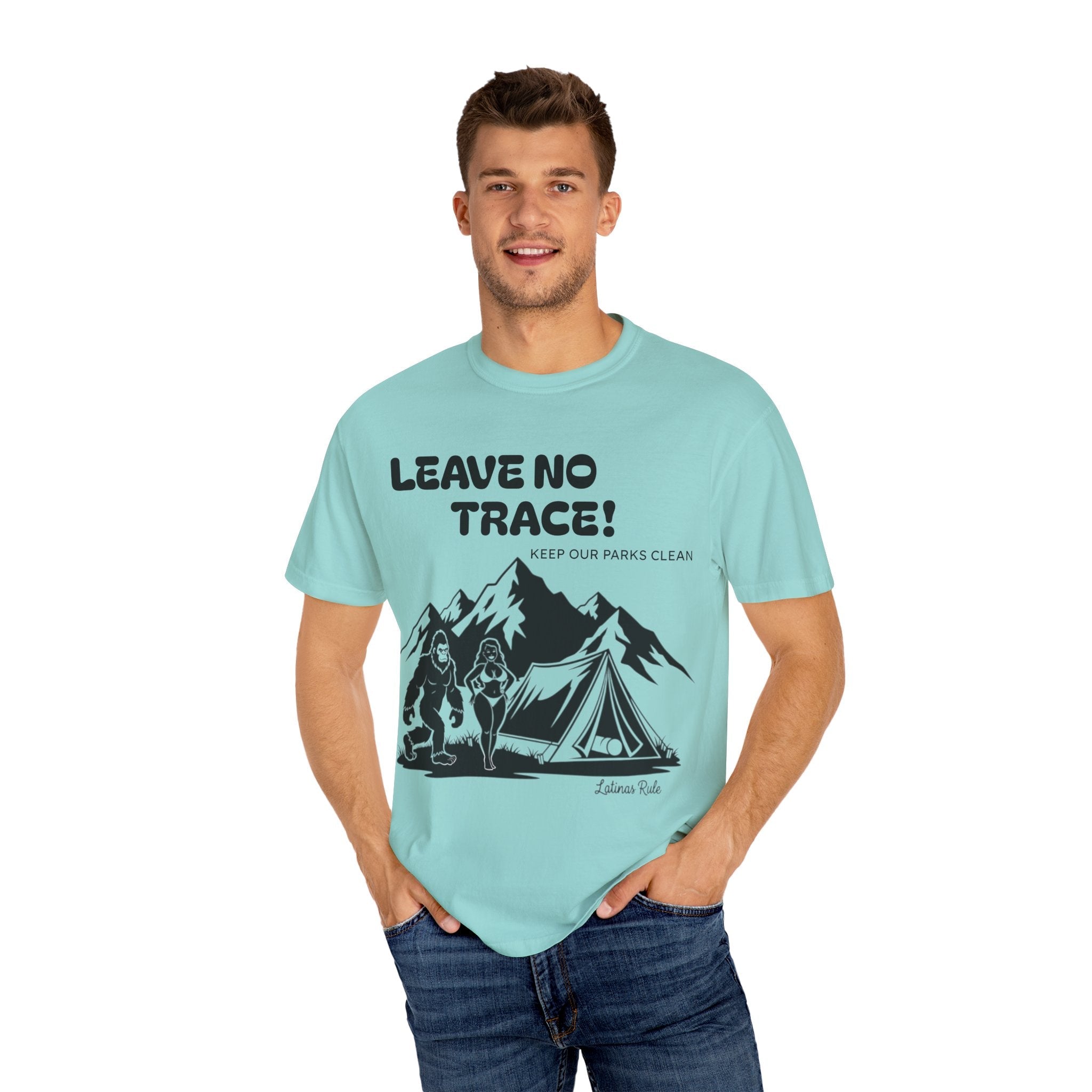 Adventure-Ready T-Shirt: Leave No Trace Design, Unisex Nature Tee, Eco-Friendly Graphic Shirt for Outdoors, Camping Gift, Hiking Apparel
