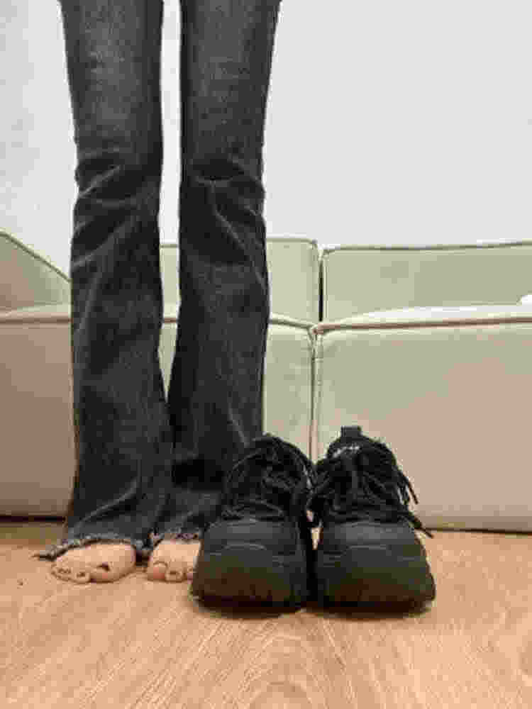 8cm Raise The Bottom Dad Shoes Women's Breathable Net Cloth Casual Shoes