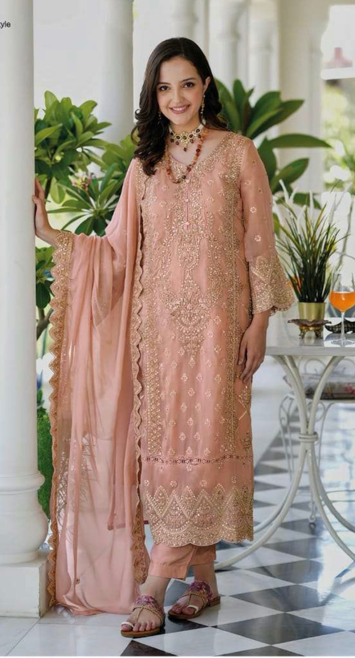 Ananya: heavy work salwar suits