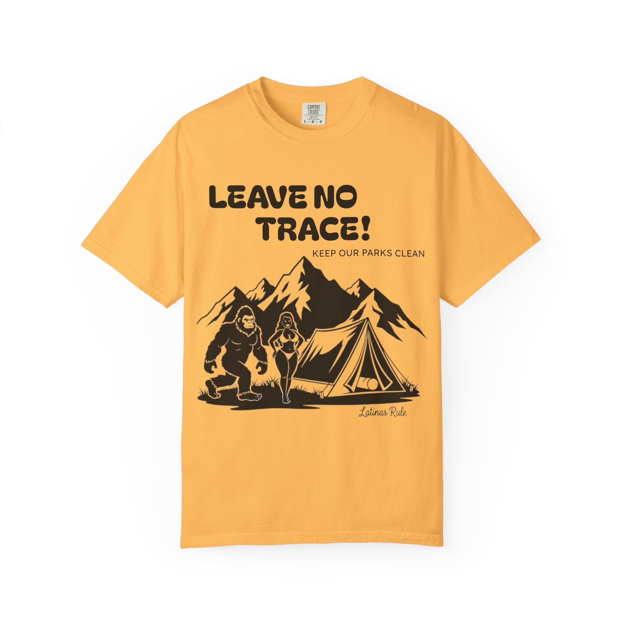 Adventure-Ready T-Shirt: Leave No Trace Design, Unisex Nature Tee, Eco-Friendly Graphic Shirt for Outdoors, Camping Gift, Hiking Apparel