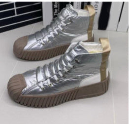 All-match Warmth and Velvet Platform Casual Men's Shoes