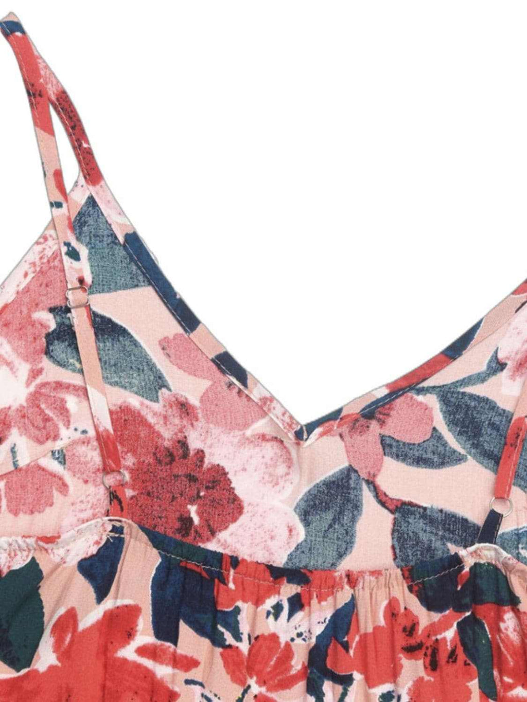 Backless Frill Midi Dress - 100% Viscose by Trendsi