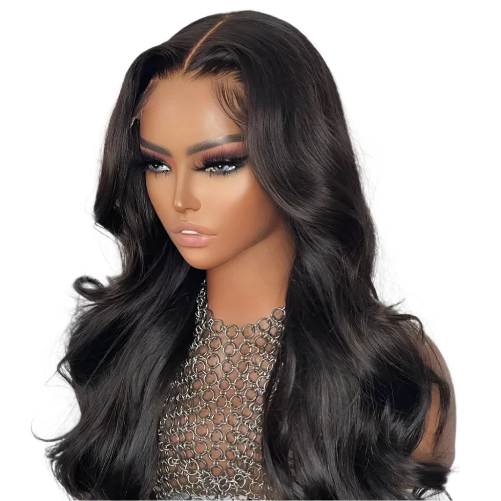 180% Density HD Lace Front Body Wave Wig | Pre-Plucked | Brazilian Remy Hair | Glueless