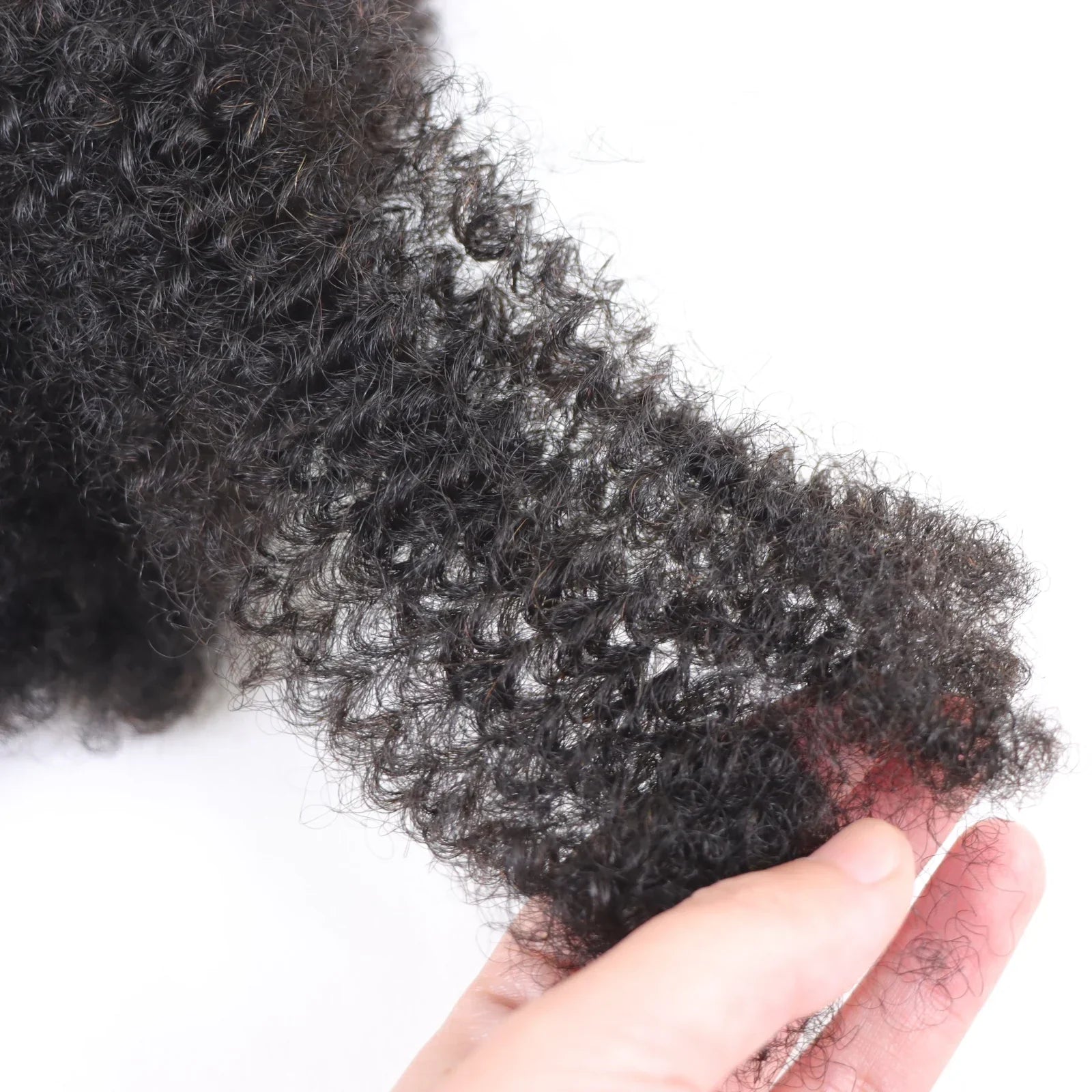 #30-#1-#30 Ombre Brown Afro Kinky Curly Bulk Human Hair | 50g Brazilian Crochet Braiding Hair Extensions (No Weft)