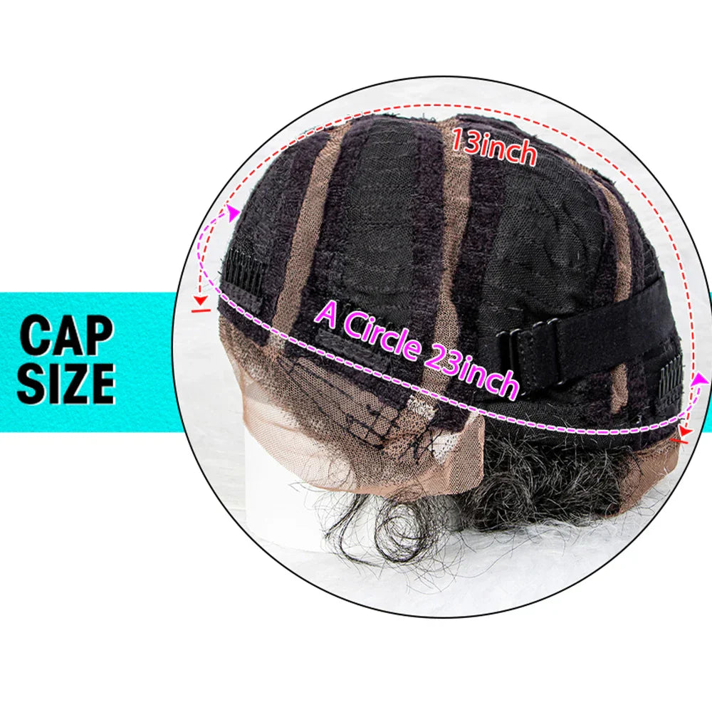 24" Box Braids 360 Lace Front Wig | Ponytail Style | Baby Hair | Synthetic African Braiding Hair