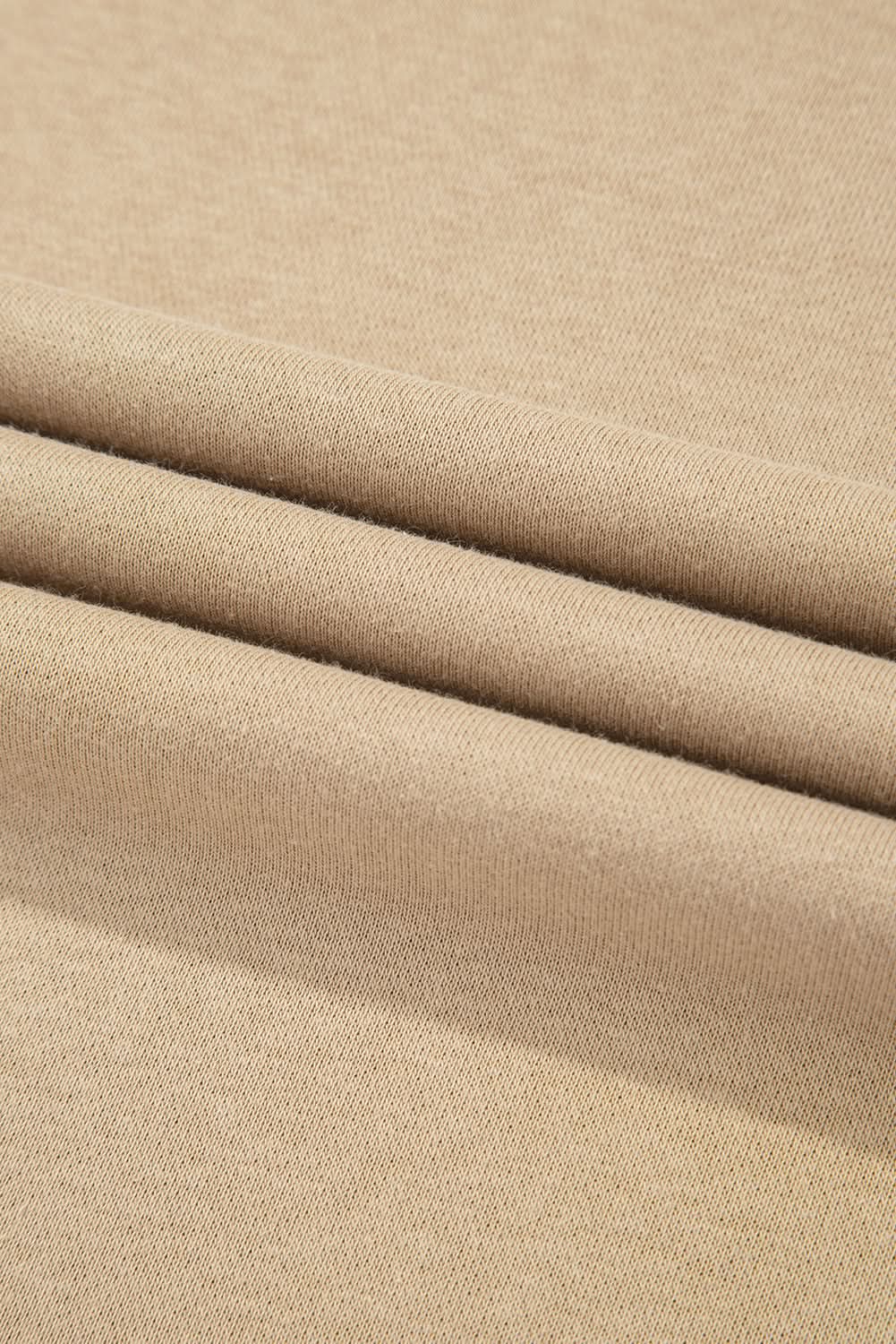 Apricot Plus Size Crew Neck Sweatshirt by Love Salve