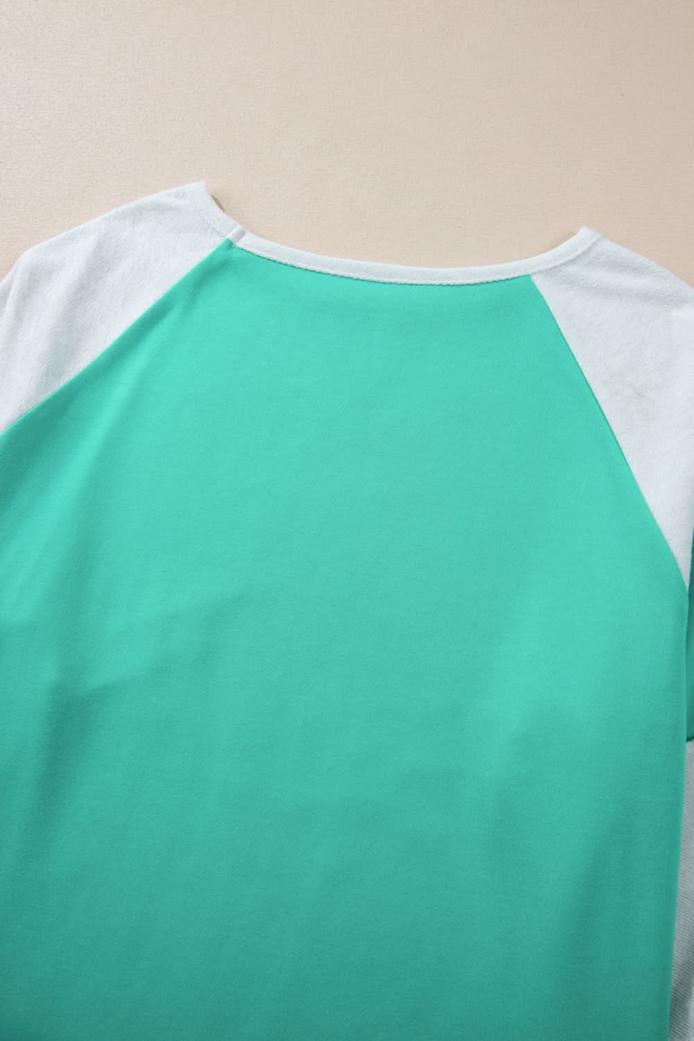 Aruba Blue Patchwork Plus Sweatshirt by Love Salve