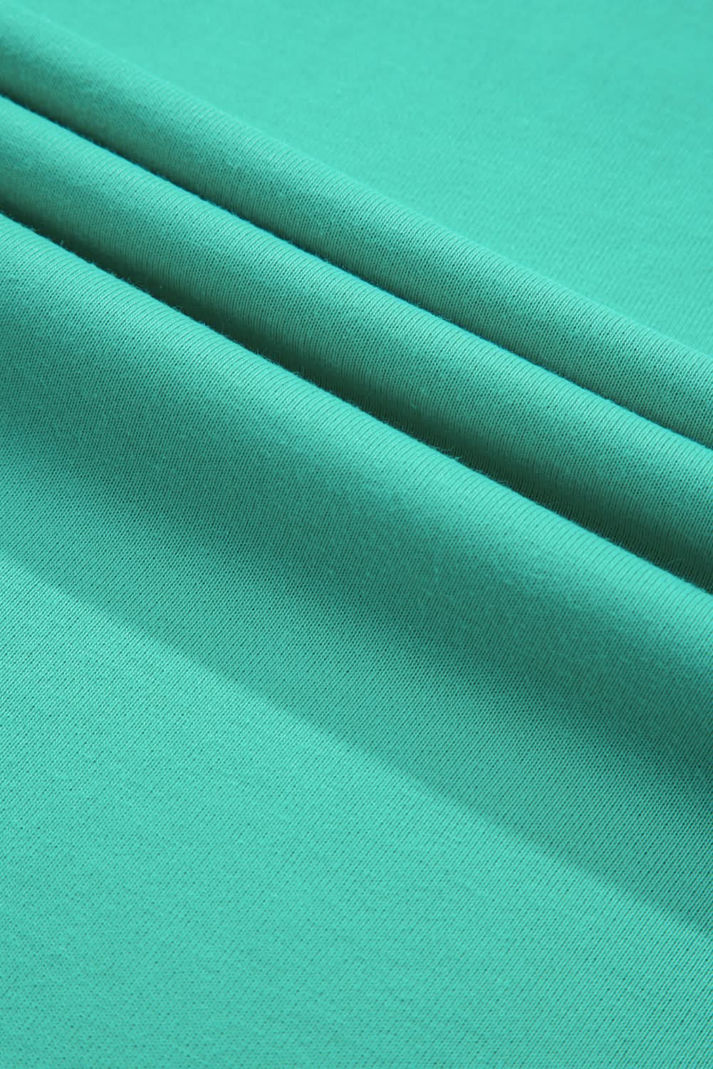 Aruba Blue Patchwork Plus Sweatshirt by Love Salve