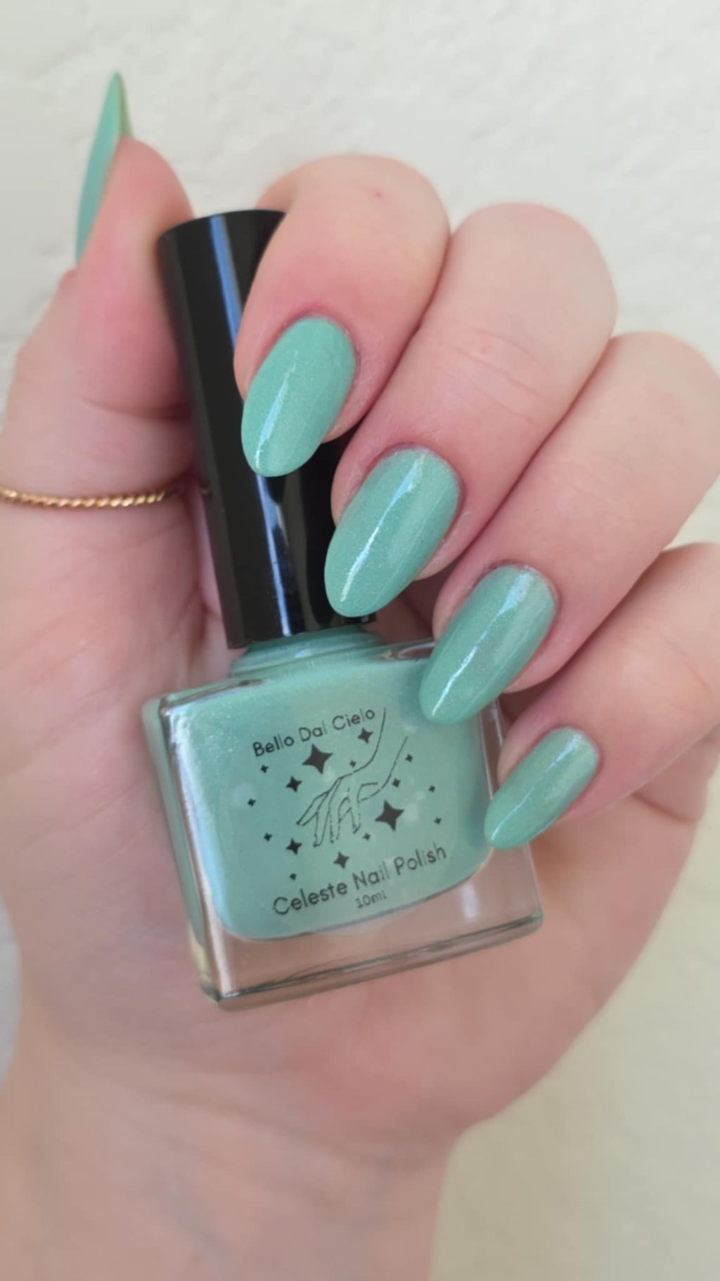 Baja Tide (Glow in the Dark)- Bello Dal Cielo Artisan Nail Polish