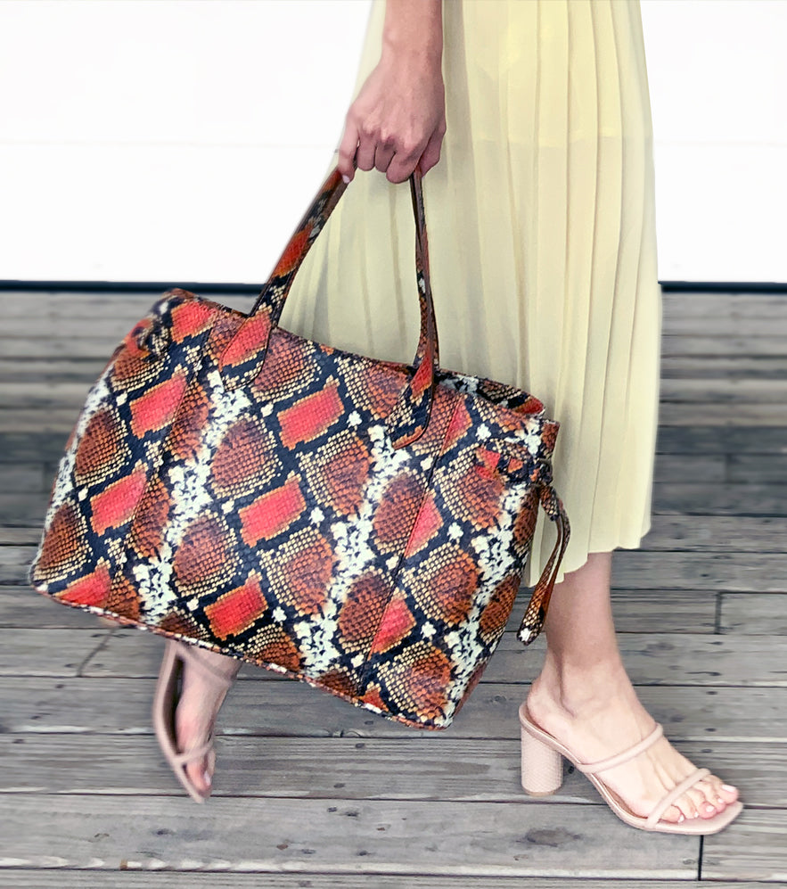 Barbara in Sahara Leather