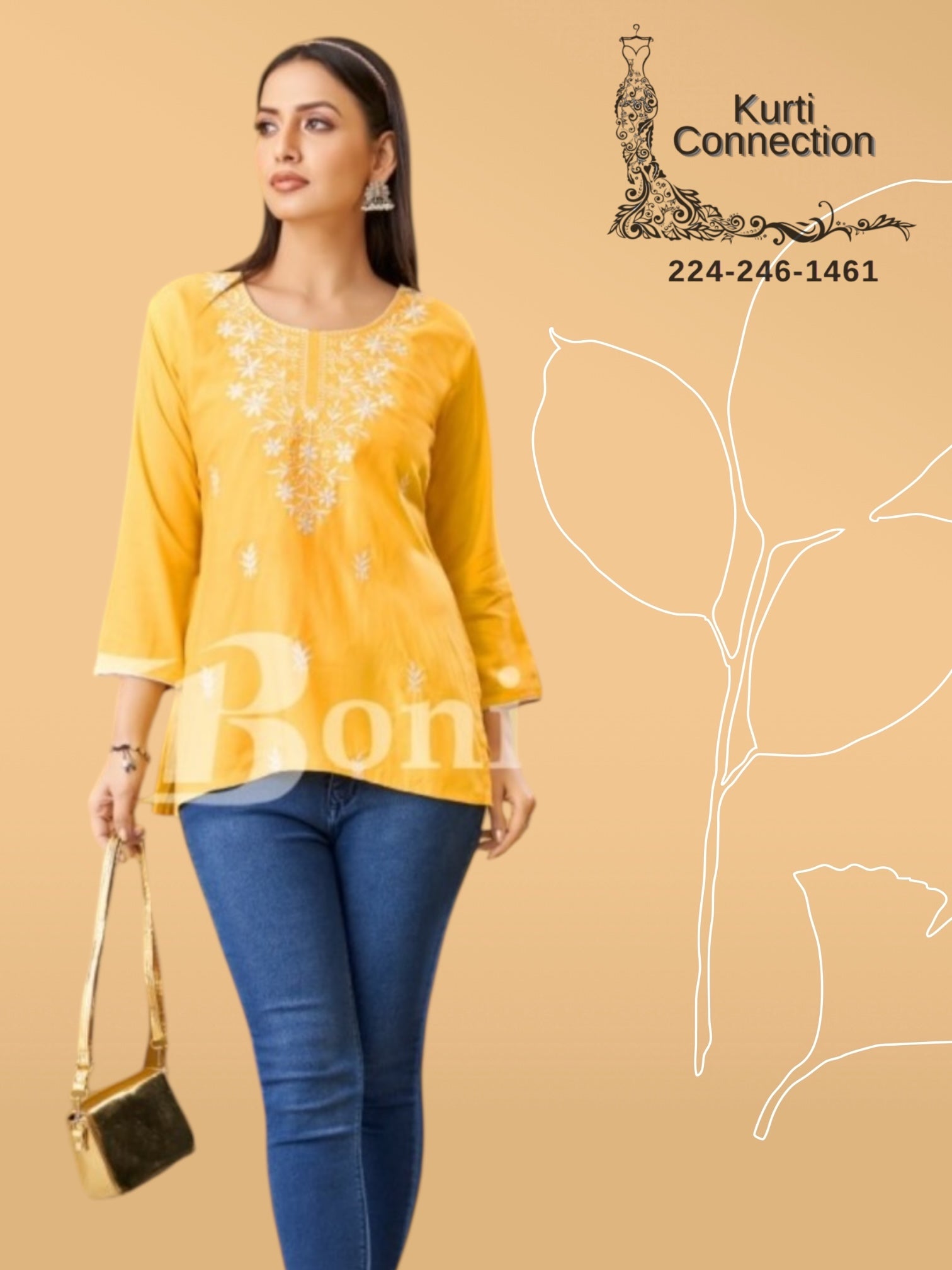 Aisha: short Kurti