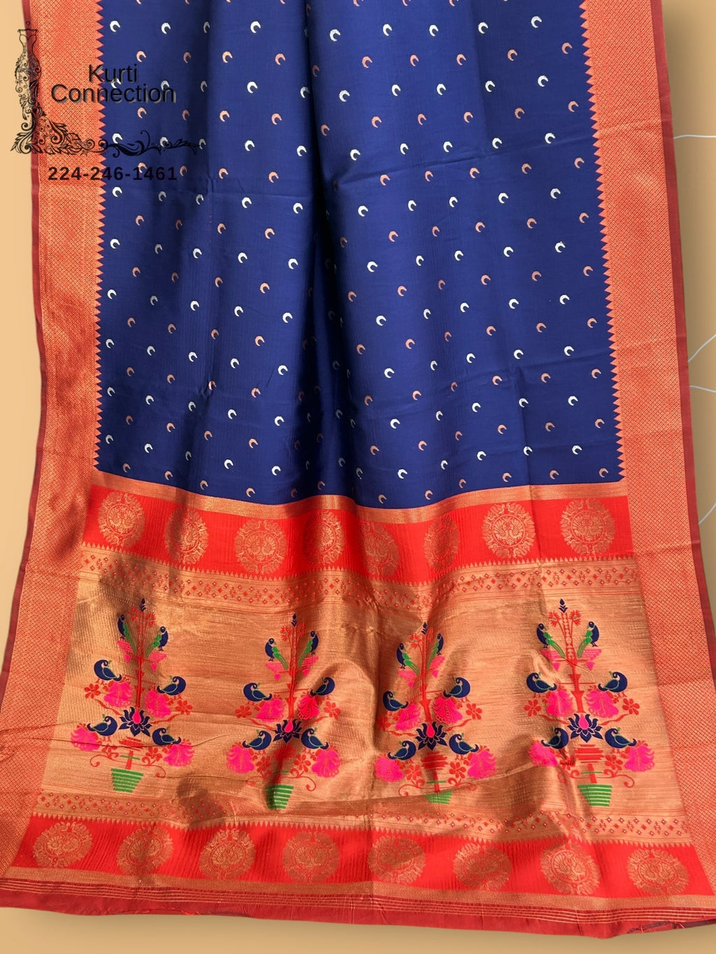 Art Silk Paithani Saree