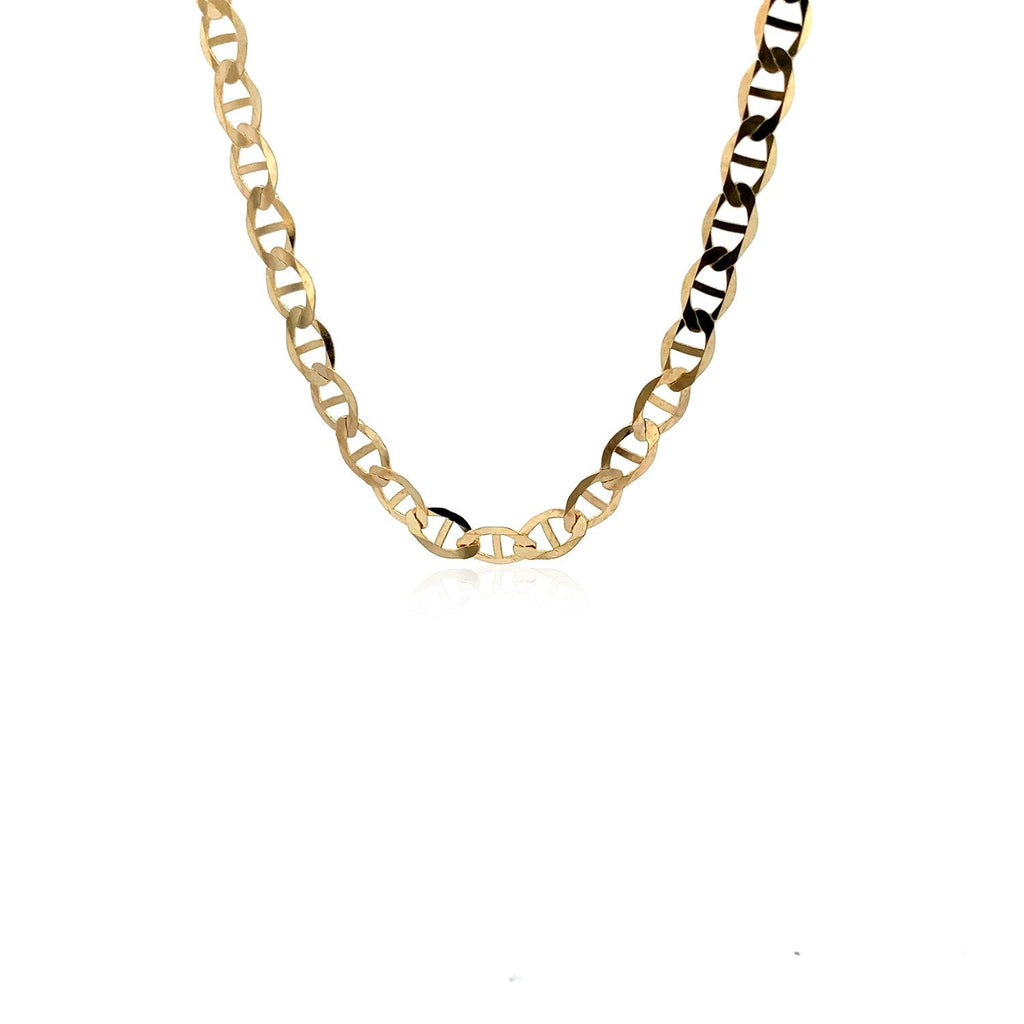 14k Yellow Gold Mariner Link Chain (5.50 mm)