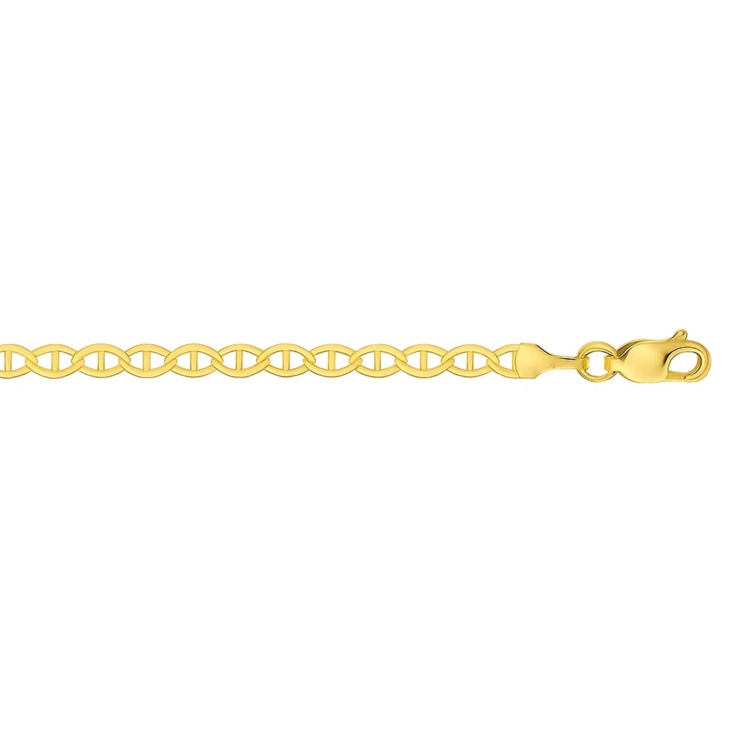 14k Yellow Gold Mariner Link Bracelet (3.20 mm)