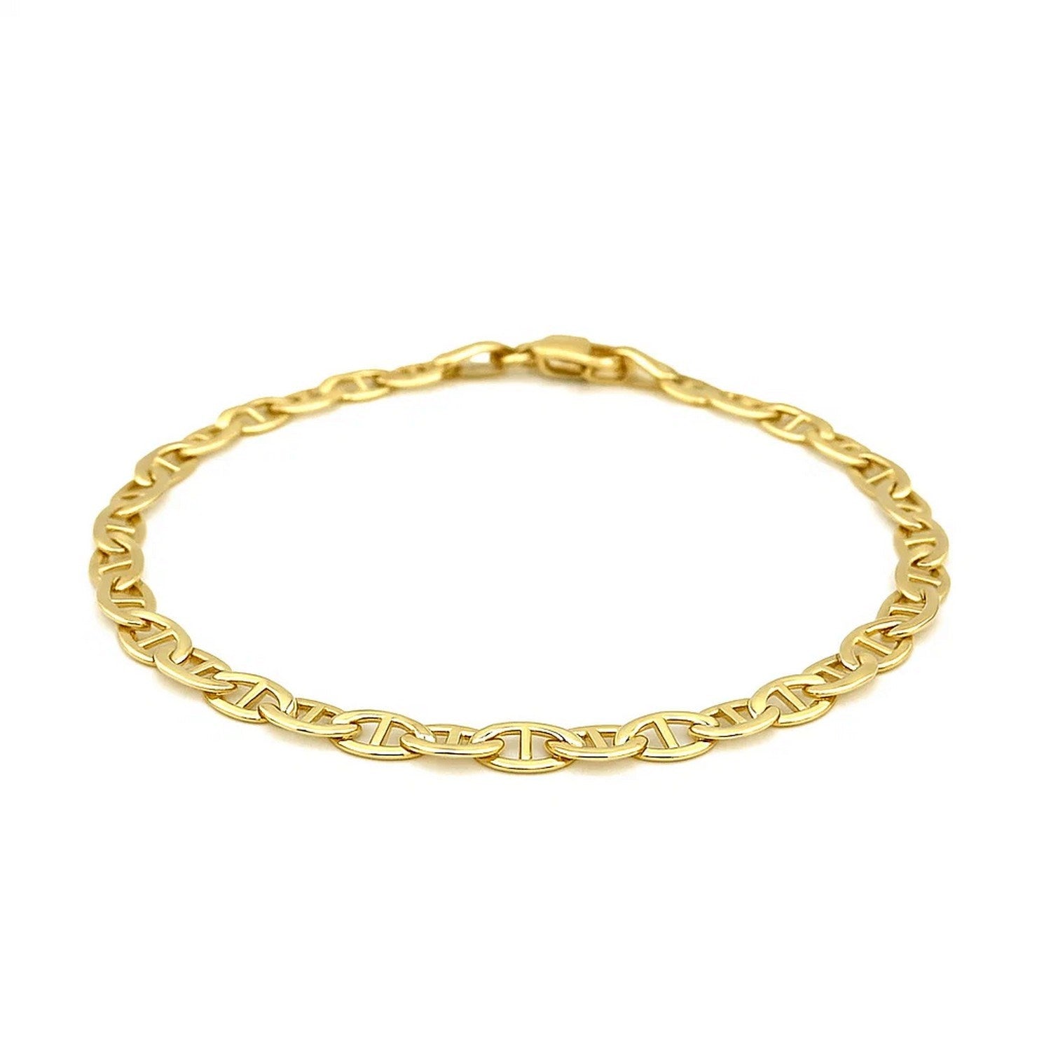 14k Yellow Gold Mariner Link Bracelet (4.50 mm)