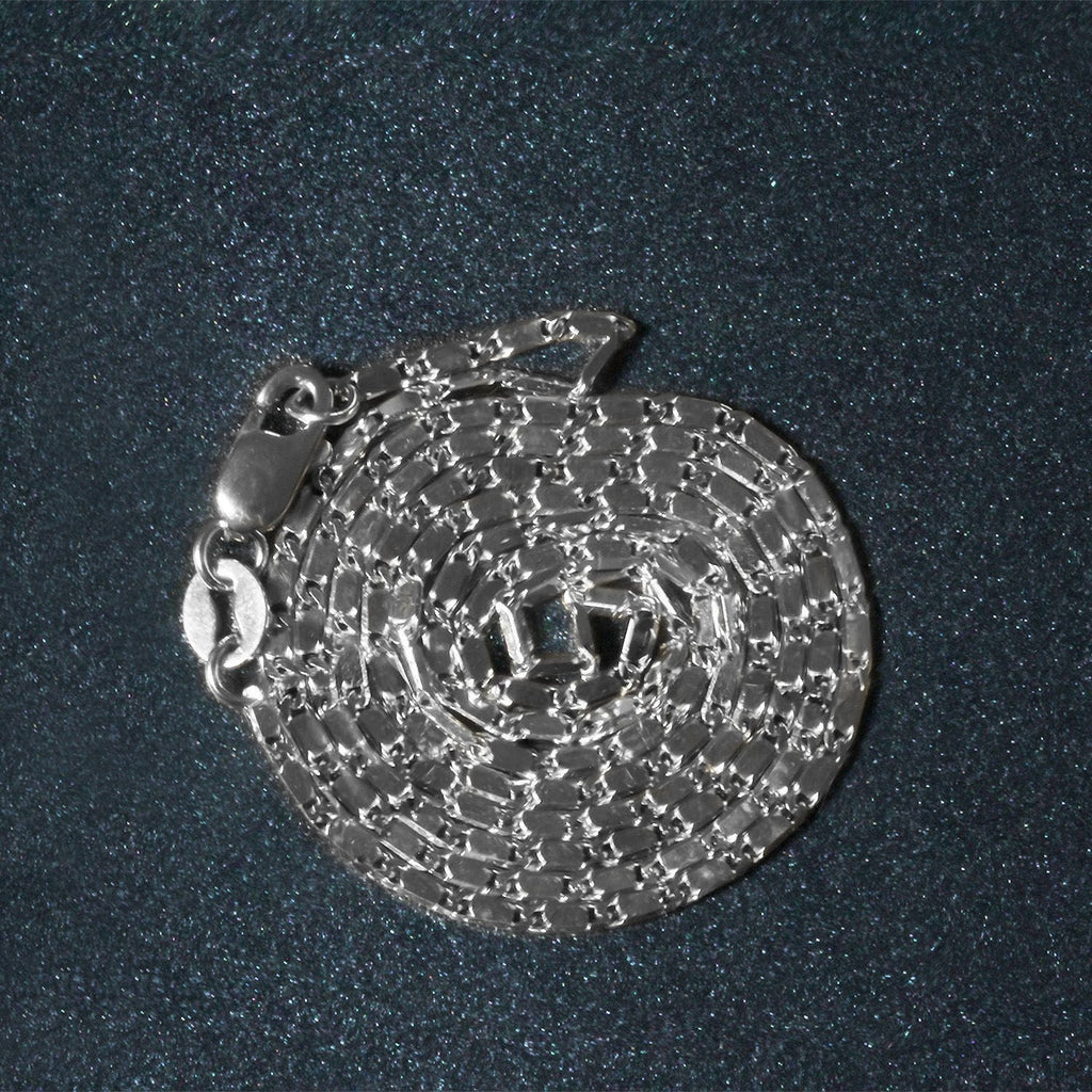 14k White Gold Lumina Pendant Chain (1.00 mm)