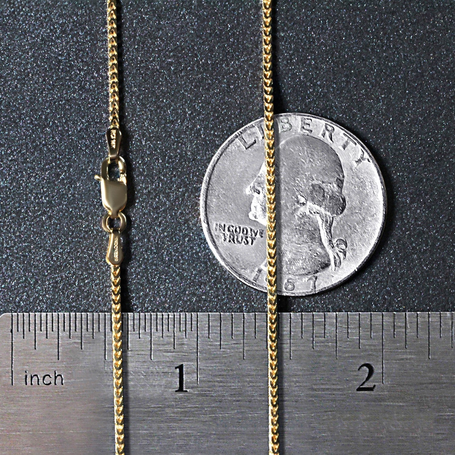 14k Yellow Gold Franco Chain (1.20 mm)