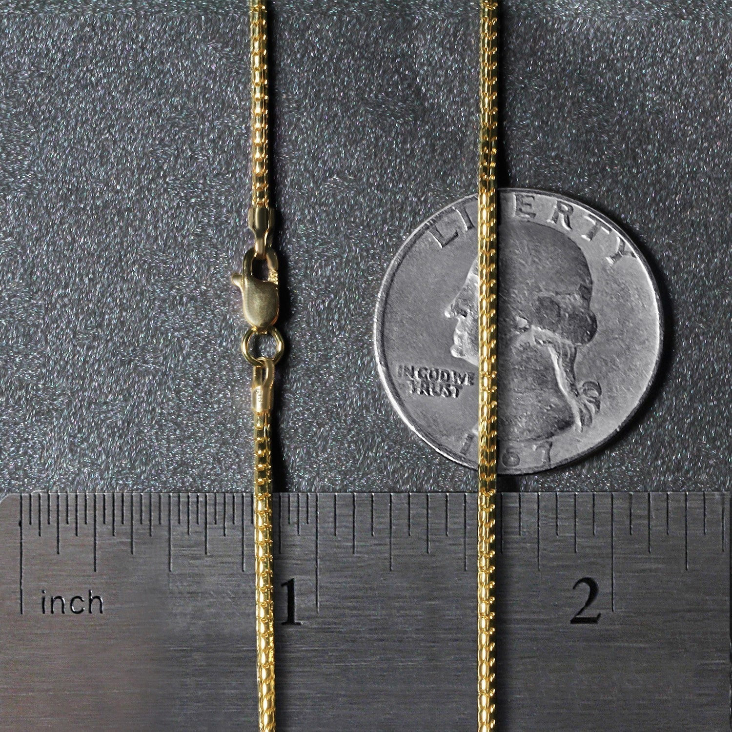 14k Yellow Gold Ice Chain (1.30 mm)