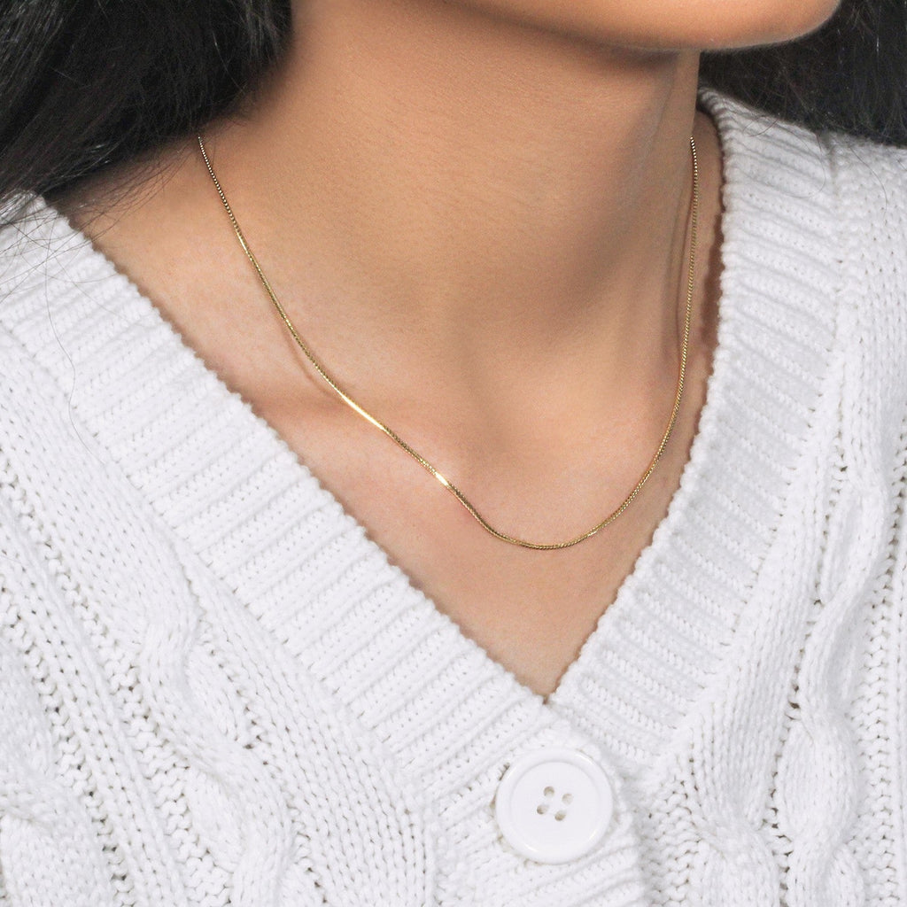 14k Yellow Gold Franco Chain (0.90 mm)