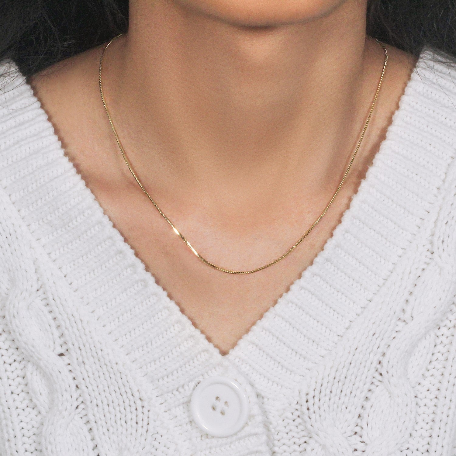 14k Yellow Gold Franco Chain (0.90 mm)