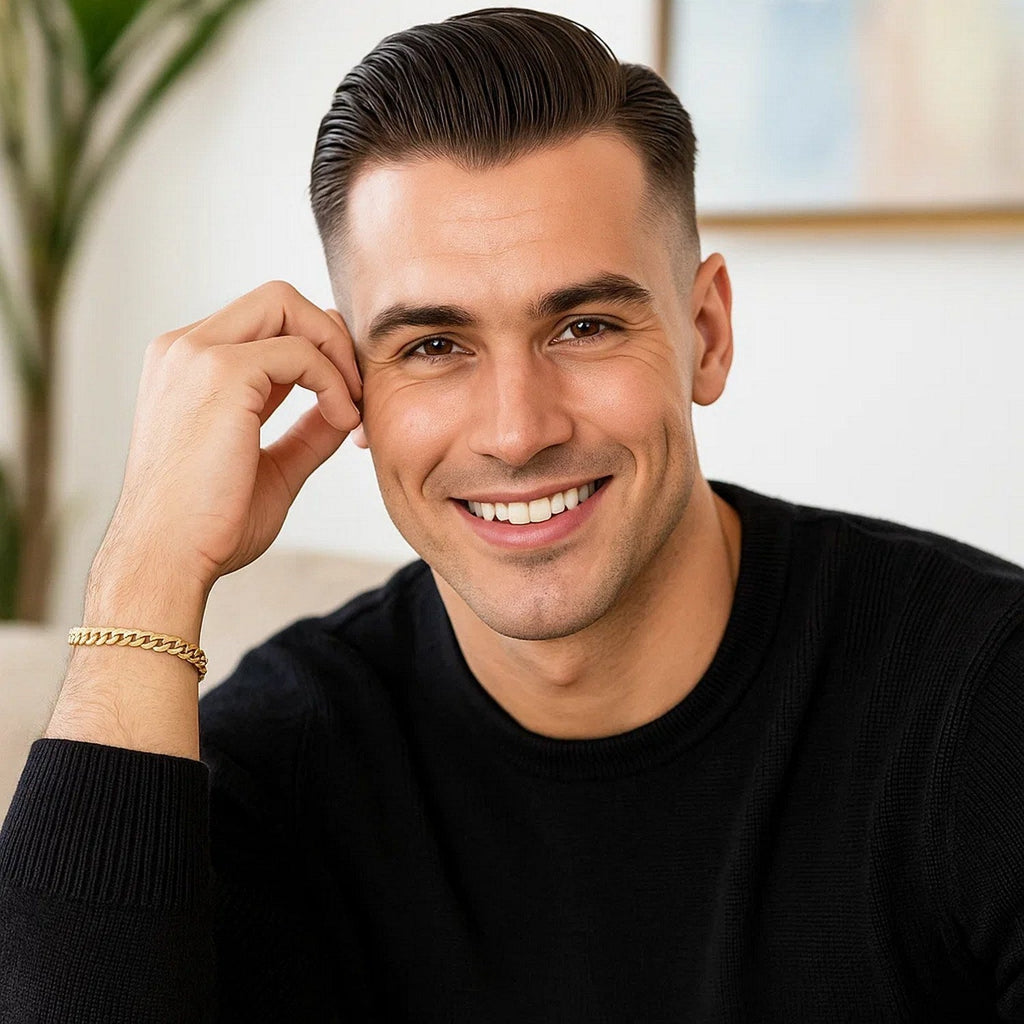 10k Yellow Gold Light Miami Cuban Bracelet (5.50 mm)