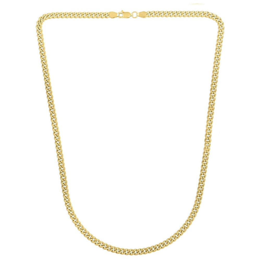 14k Yellow Gold Light Gourmette Chain (4.10 mm)