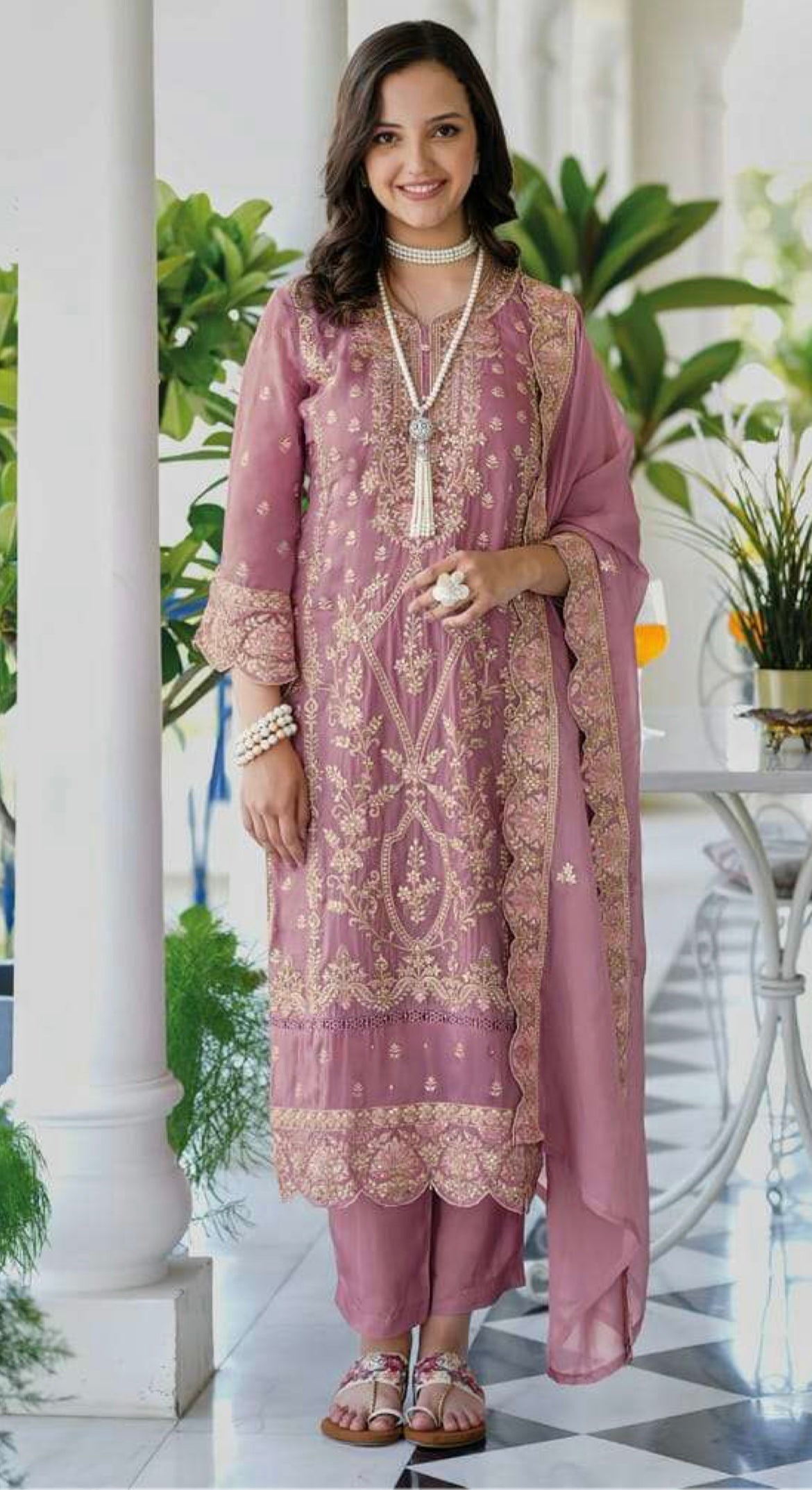 Ananya: heavy work salwar suits