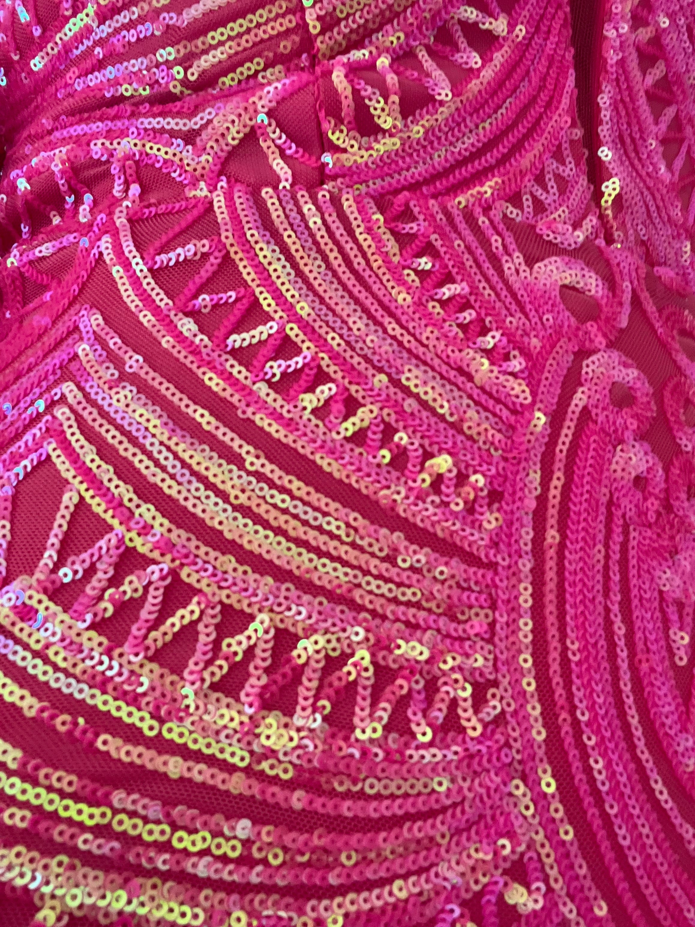 Barbie hot pink gala gown