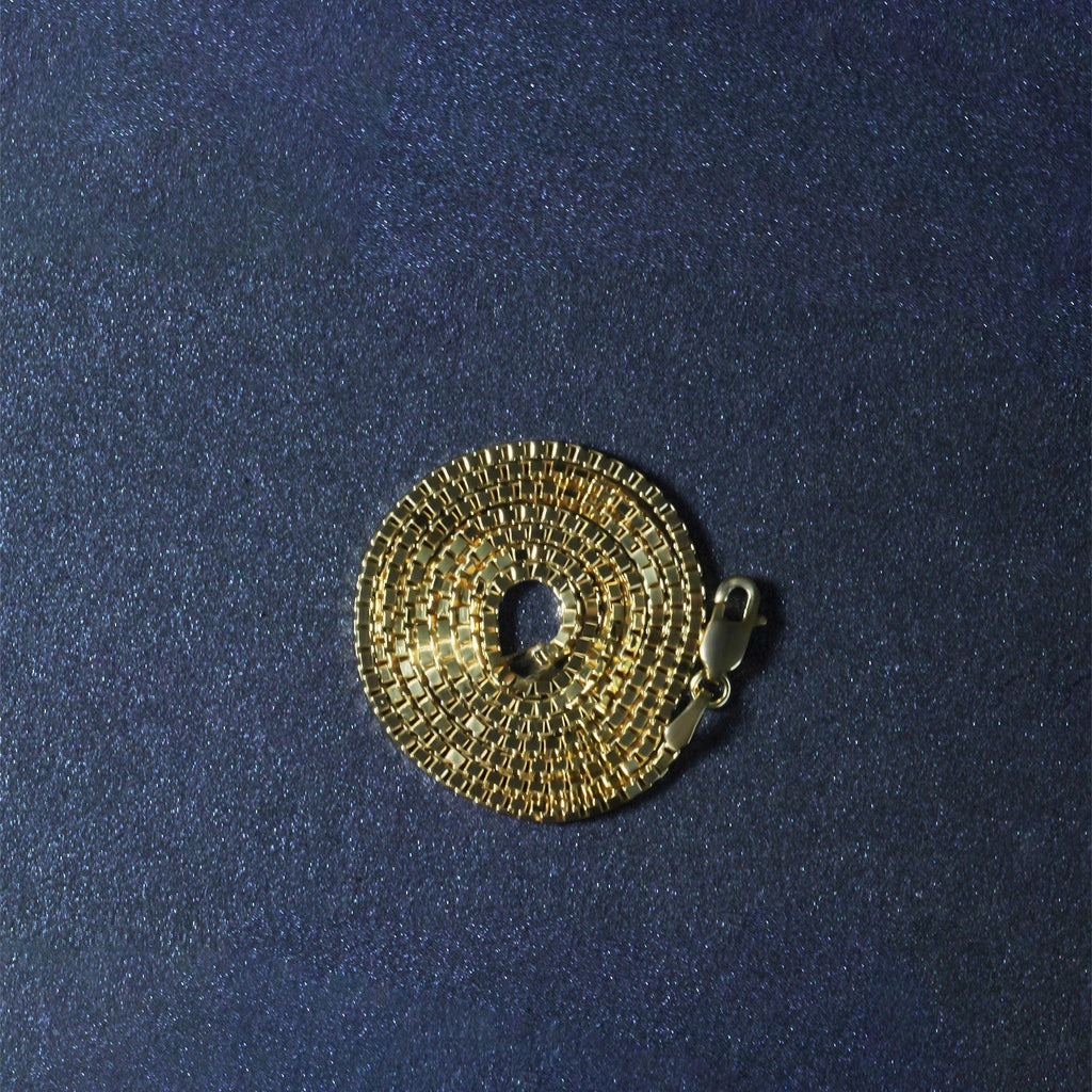 10k Yellow Gold Classic Box Chain (1.40 mm)