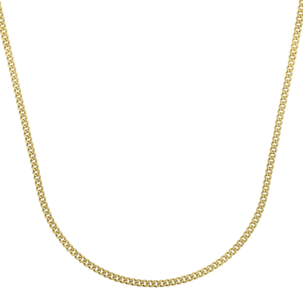 14k Yellow Gold Light Gourmette Chain (2.80 mm)
