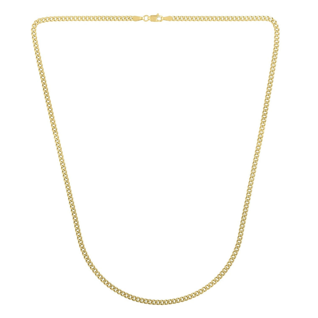 14k Yellow Gold Light Gourmette Chain (2.80 mm)