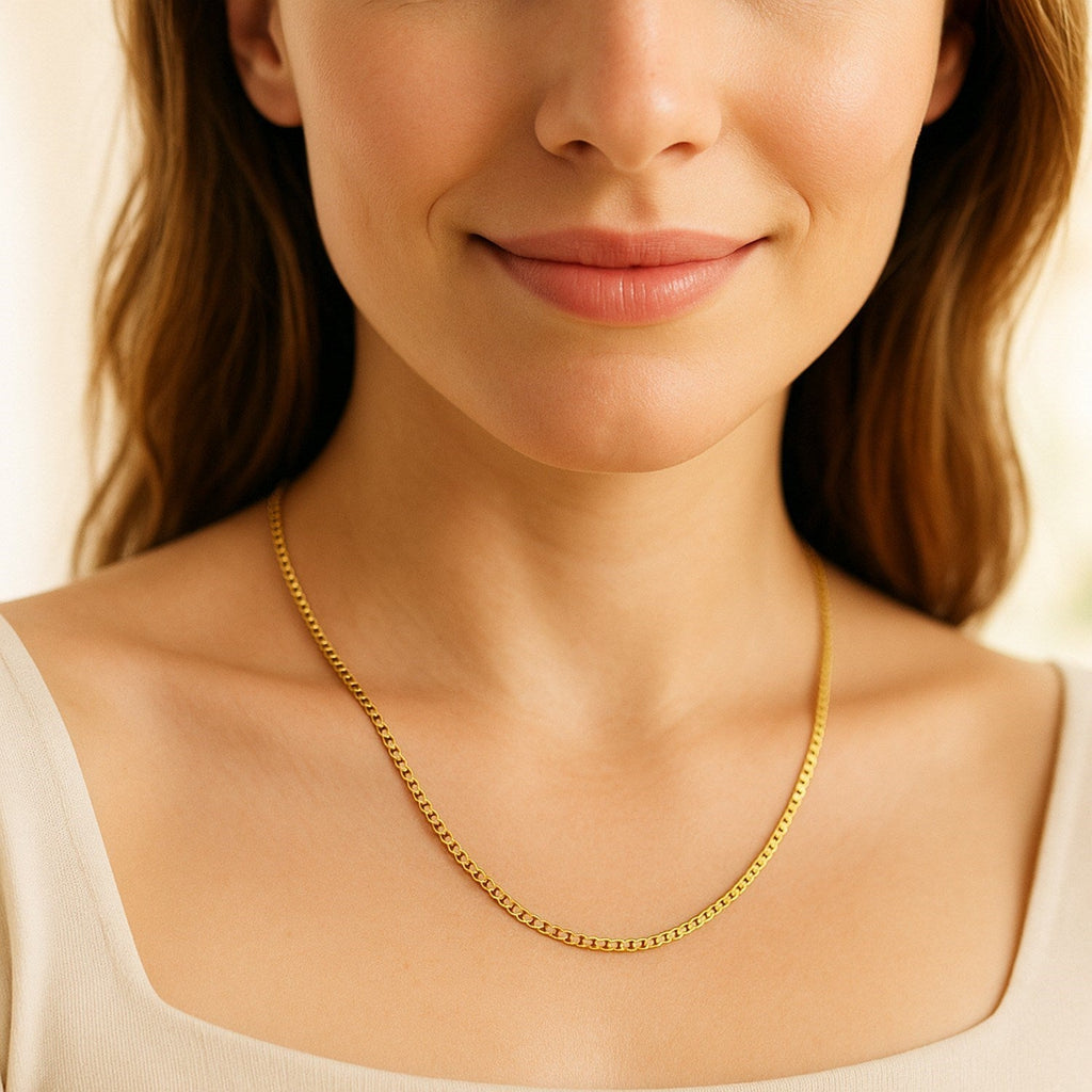 14K Yellow Gold Classic Box Chain (1.7 mm)