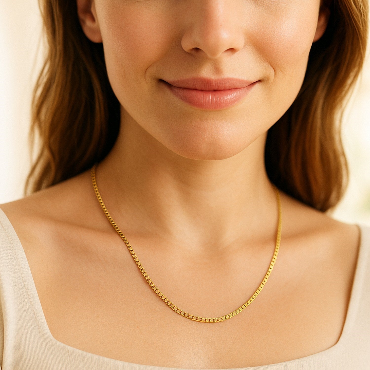 14K Yellow Gold Classic Box Chain (1.7 mm)