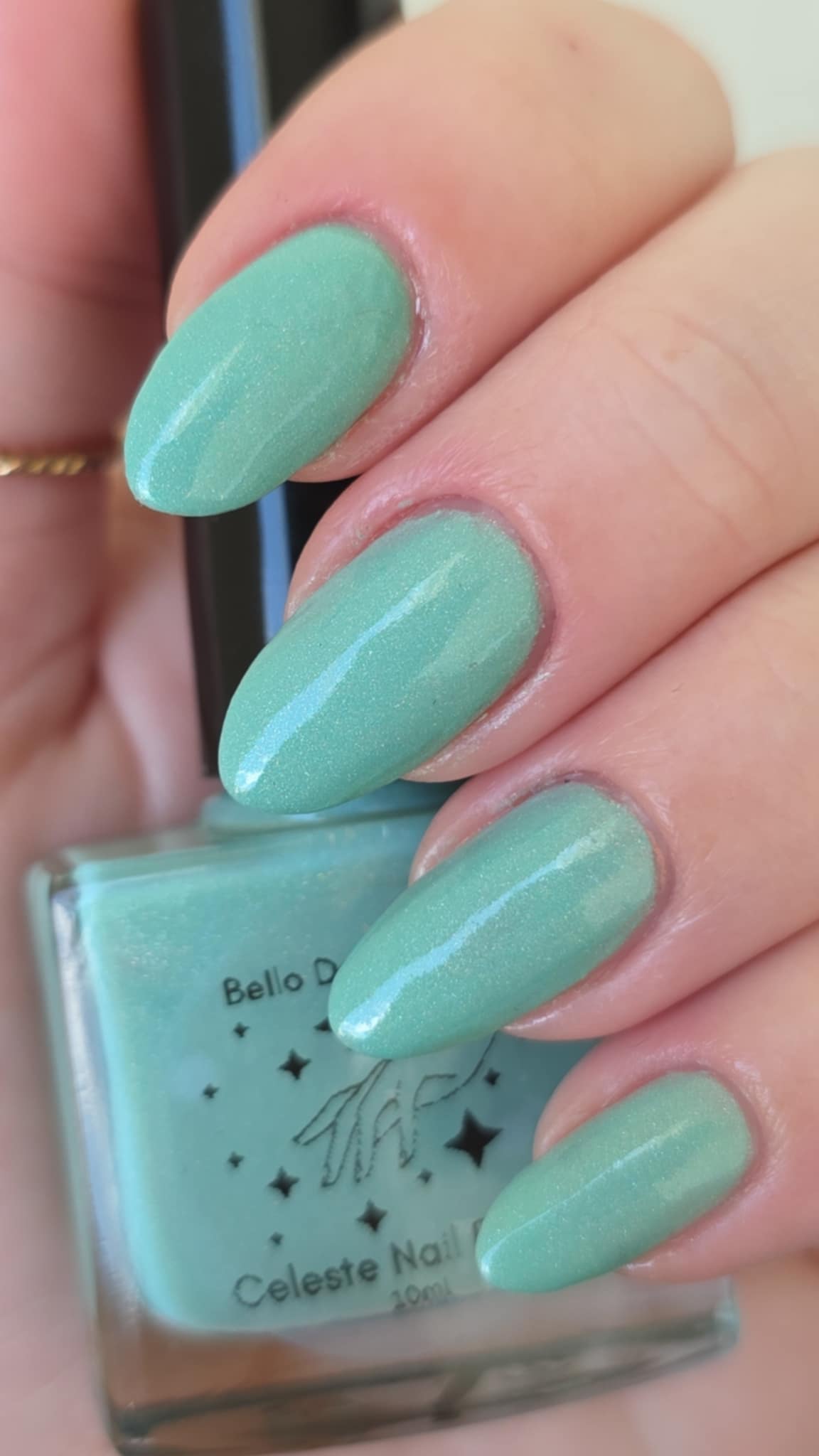 Baja Tide (Glow in the Dark)- Bello Dal Cielo Artisan Nail Polish