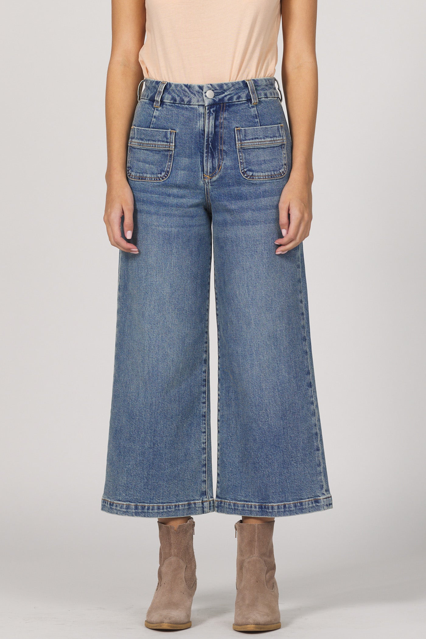 Audrey Wide Leg Jean Waikiki