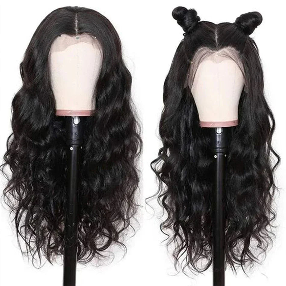 13x4 HD Lace Front Water Wave Wig | Long | 360 Lace Frontal | Brazilian Virgin Hair
