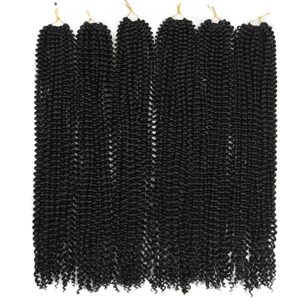 30" Passion Twist Crochet Hair - Ombre - Pre-Looped - 16 Strands/Pack - Synthetic