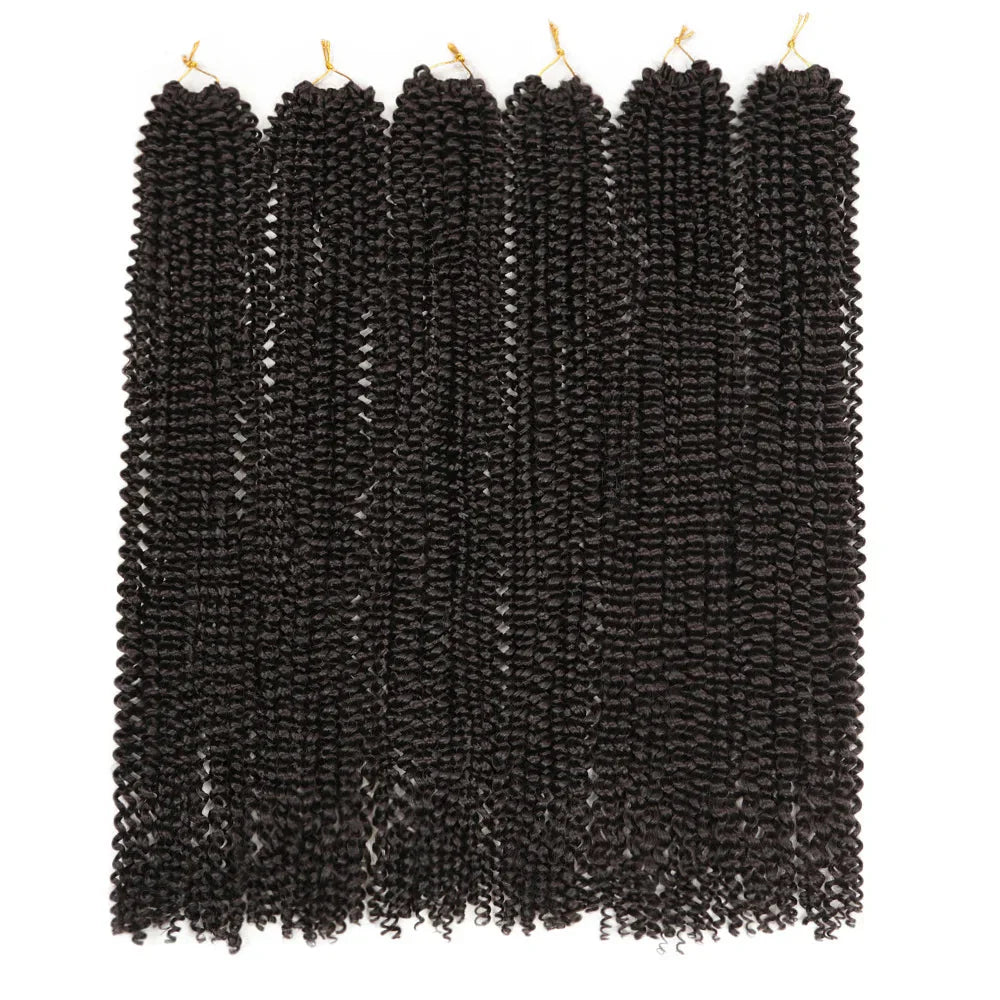 30" Passion Twist Crochet Hair - Ombre - Pre-Looped - 16 Strands/Pack - Synthetic