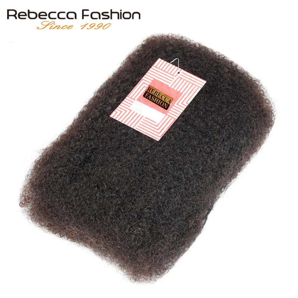 Afro Kinky Bulk Human Hair for Braids & Locs | Natural Color Virgin Remy Extensions