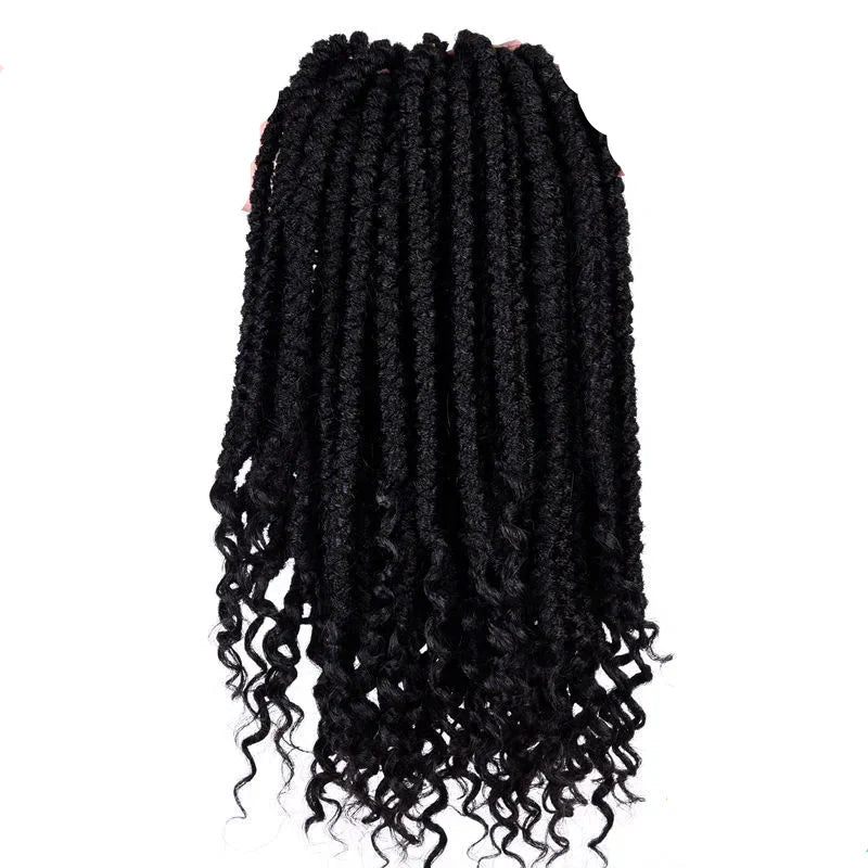 12" Senegalese Twist Crochet Hair Extensions | Pure Synthetic Braiding Hair