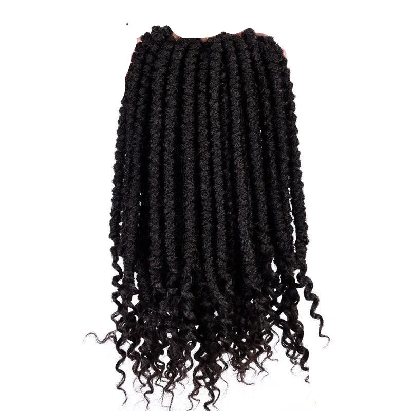 12" Senegalese Twist Crochet Hair Extensions | Pure Synthetic Braiding Hair