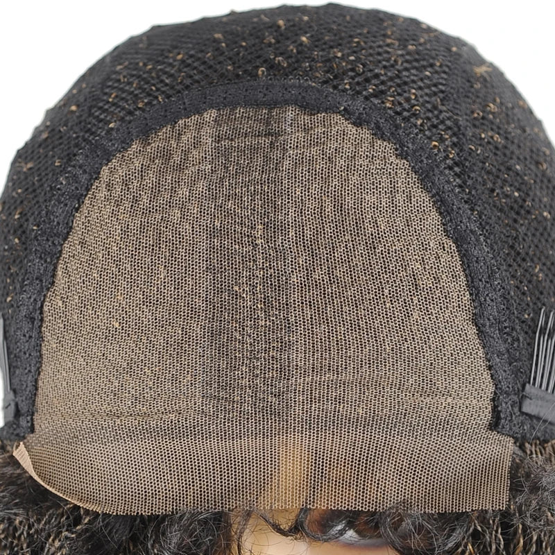 26" Wavy Senegalese Twist Lace Front Wig | Ombre Water Wave Braids | Long Cornrow Braids | Synthetic Wig